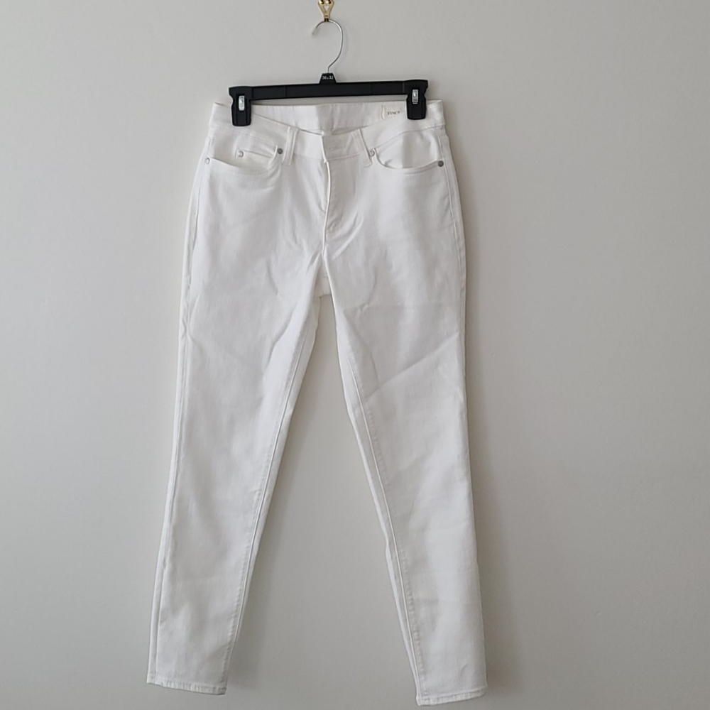 Vince Camuto white denim